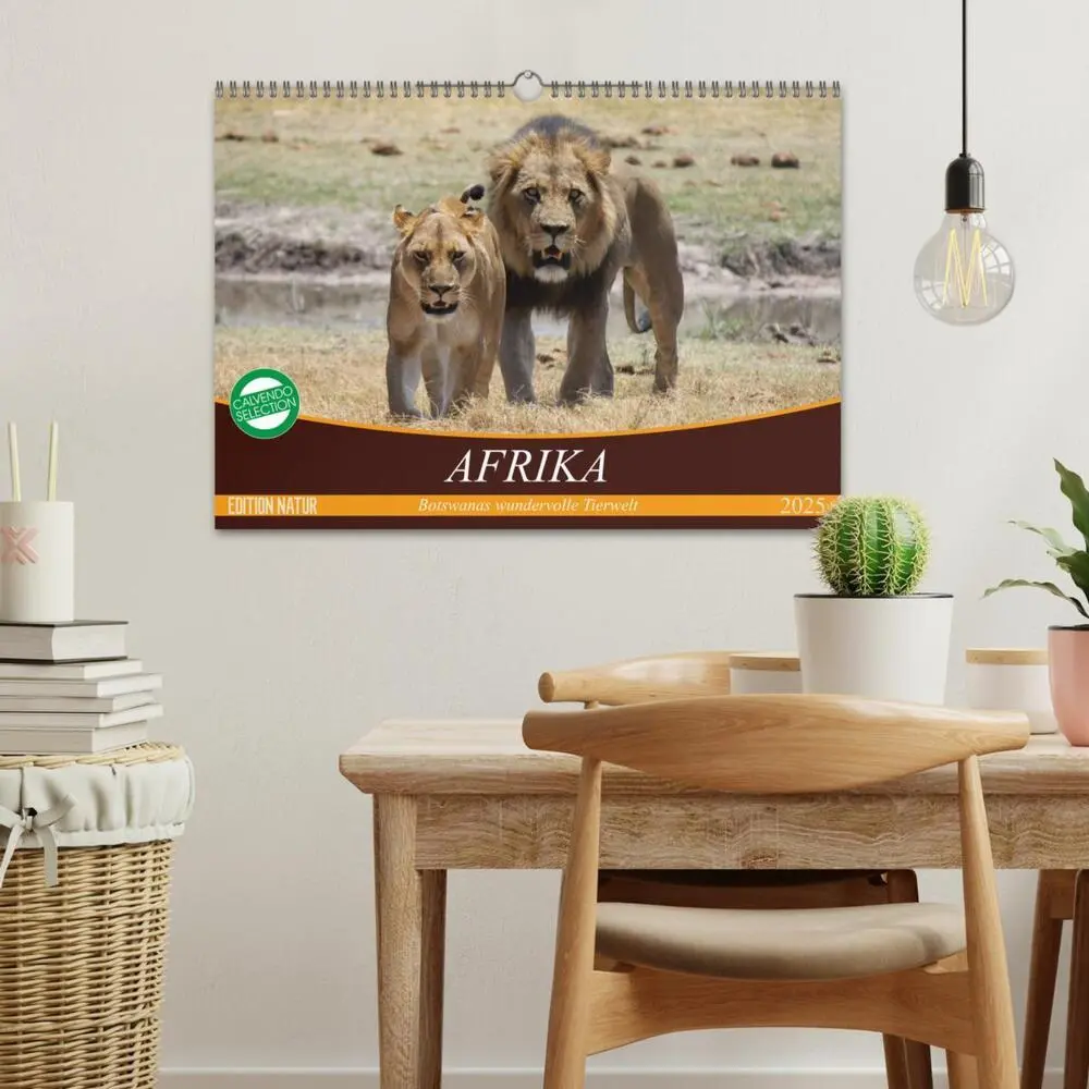 Bild: 9783435419074 | Afrika. Botswanas wundervolle Tierwelt (Wandkalender 2025 DIN A3...