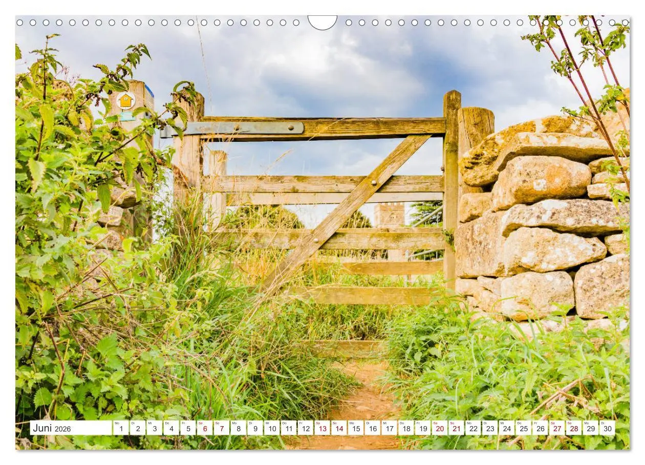 Bild: 9783457749074 | Die englischen Cotswolds (Wandkalender 2026 DIN A3 quer), CALVENDO...