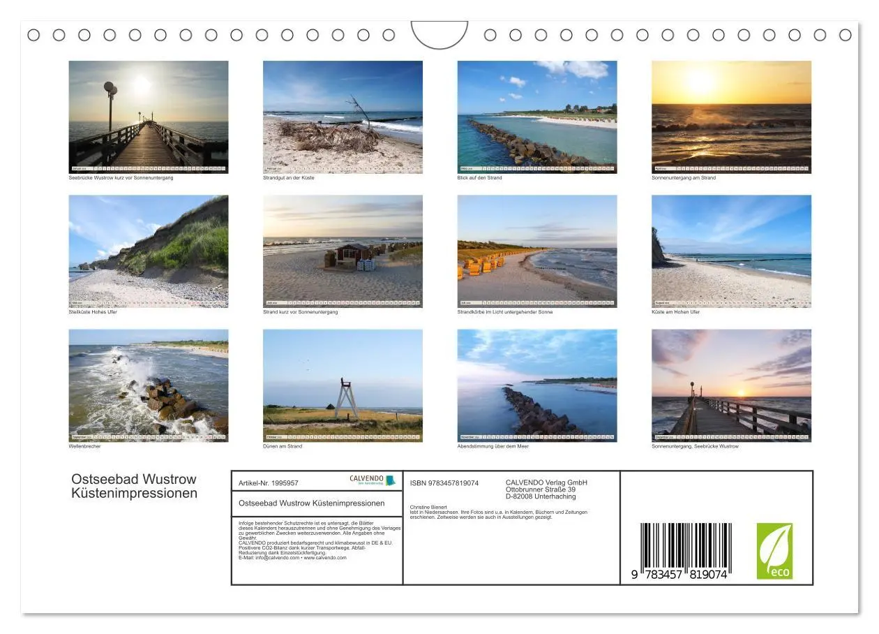 Bild: 9783457819074 | Ostseebad Wustrow Küstenimpressionen (Wandkalender 2026 DIN A4...