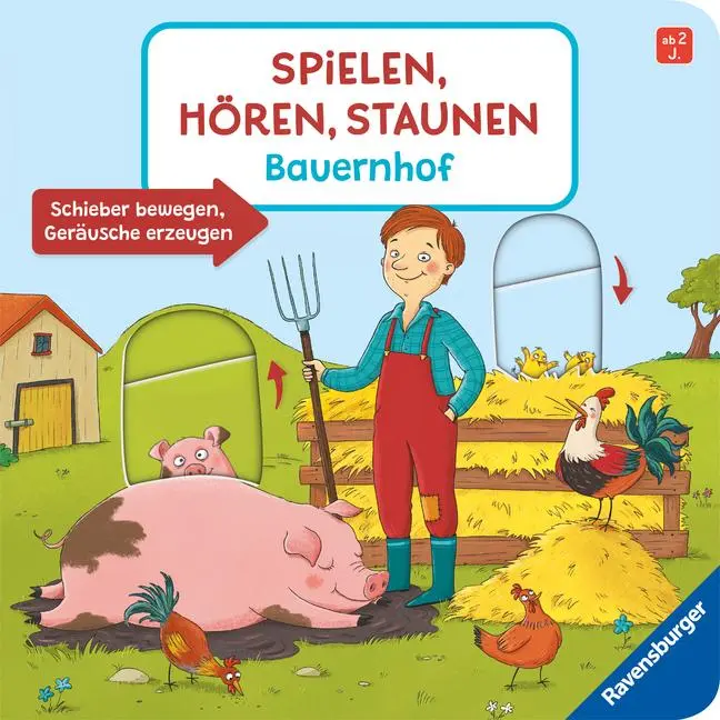 Cover: 9783473419074 | Spielen, hören, staunen - Bauernhof | Katharina Wieker | Buch | 10 S.