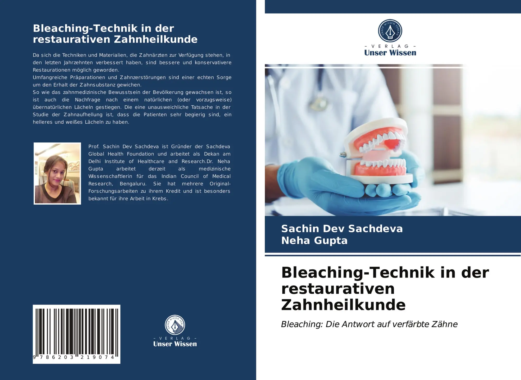 Cover: 9786203219074 | Bleaching-Technik in der restaurativen Zahnheilkunde | Taschenbuch