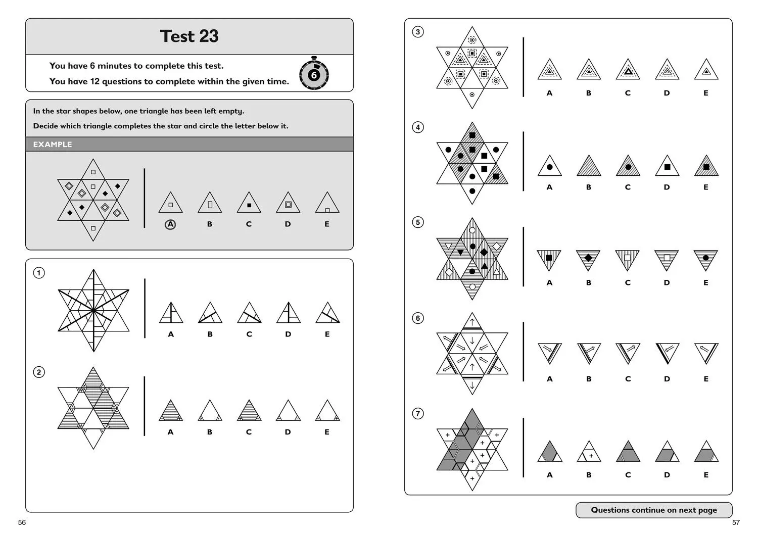 Bild: 9781844199174 | 11+ Non-Verbal Reasoning Quick Practice Tests Age 10-11 (Year 6)...