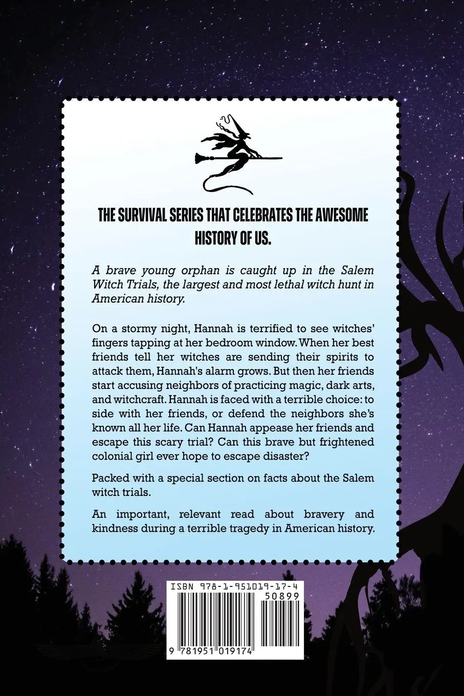 Rückseite: 9781951019174 | I Escaped The Salem Witch Trials | Salem, Massachusetts, 1692 | Buch