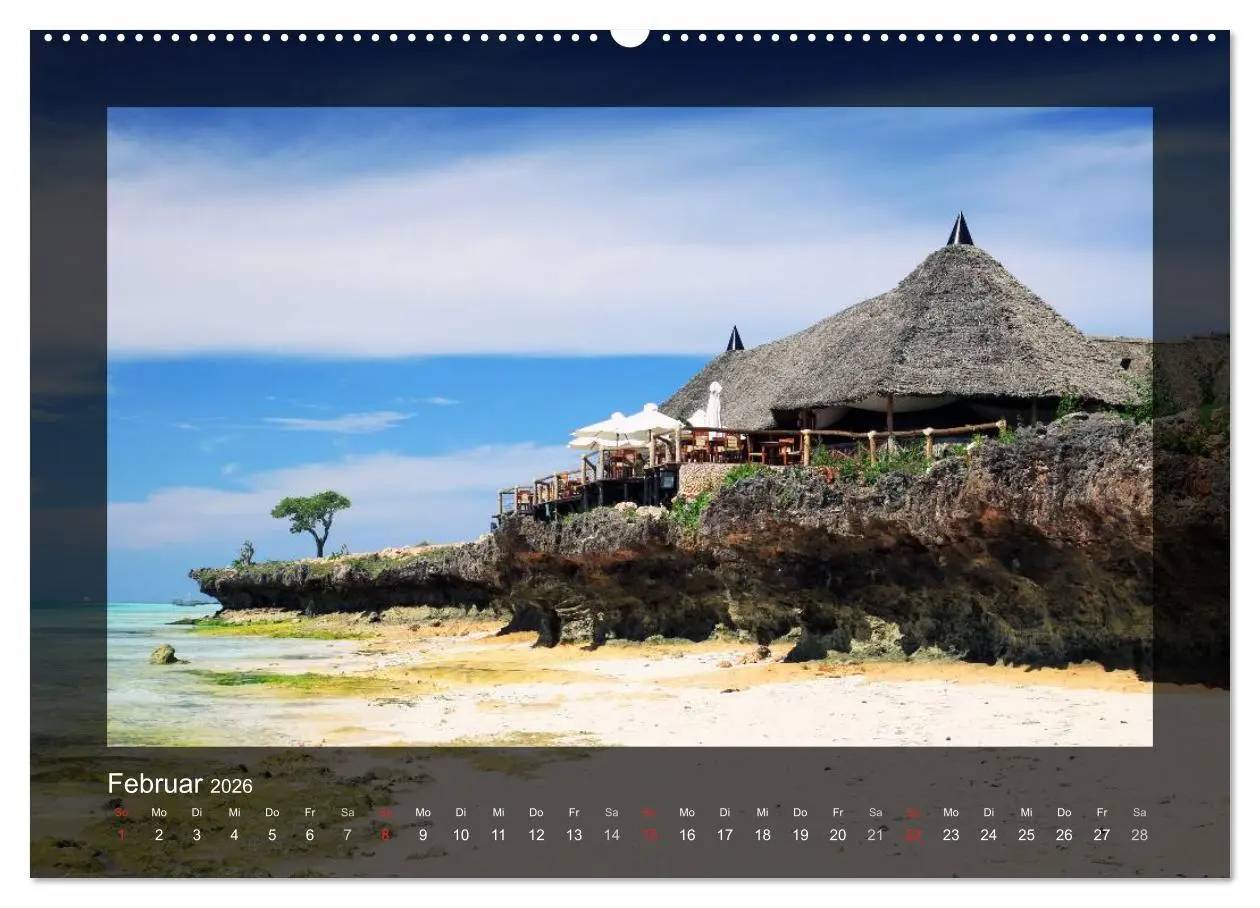 Bild: 9783516209174 | Sansibar (hochwertiger Premium Wandkalender 2026 DIN A2 quer),...