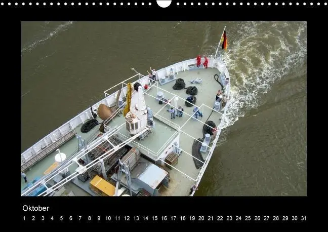 Bild: 9783660519174 | "Cap San Diego" - Impressionen (Wandkalender immerwährend DIN A3 quer)