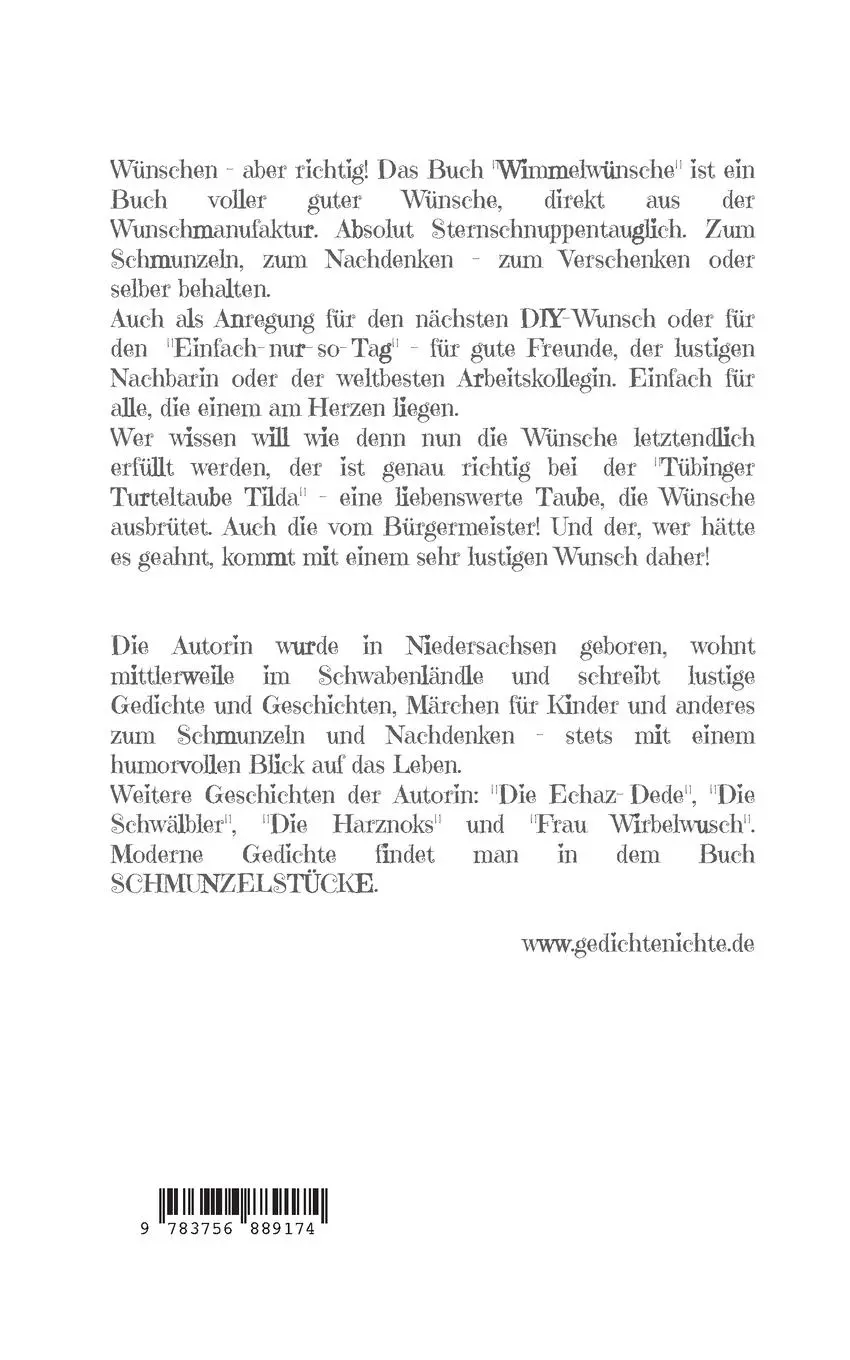 Rückseite: 9783756889174 | Wimmel-Wünsche | Yasmin Mai-Schoger | Taschenbuch | 64 S. | Deutsch