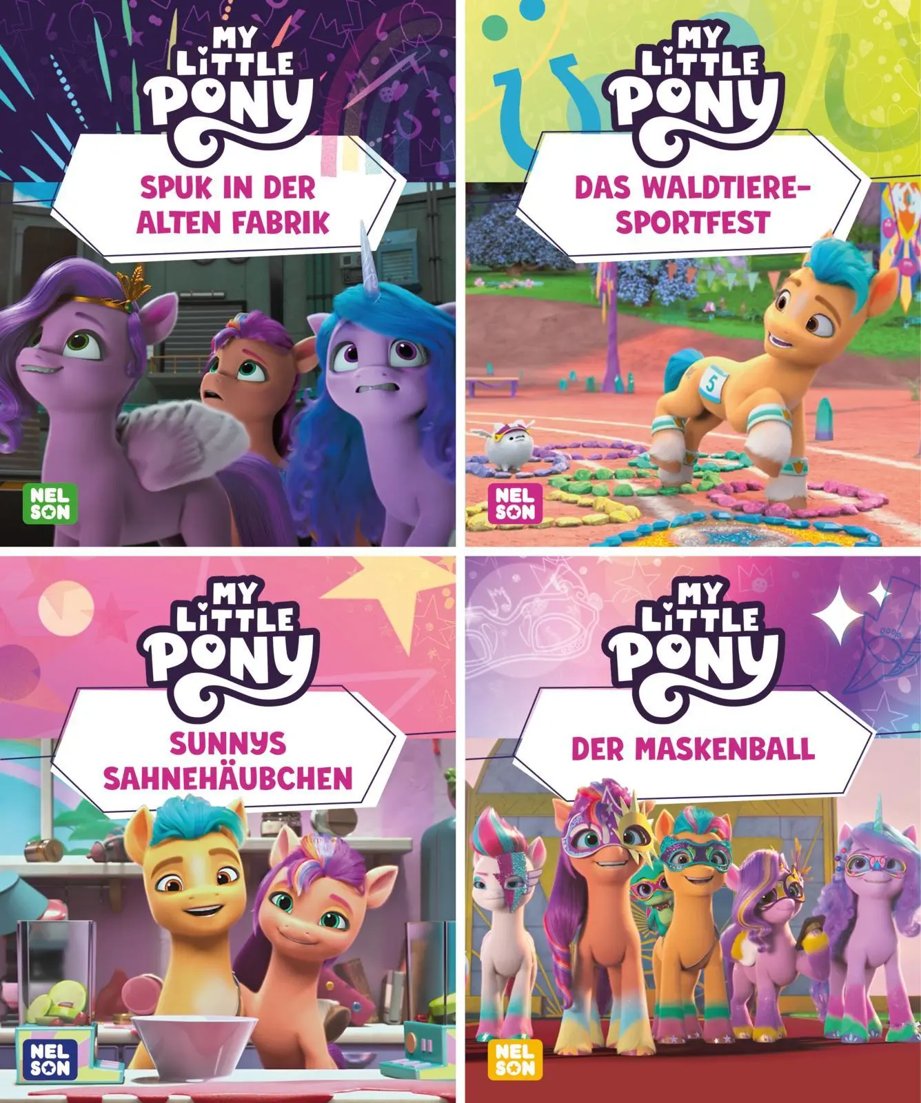 Cover: 9783845129174 | Nelson Mini-Bücher: 4er My little Pony 9-12 | Taschenbuch | 20 S.