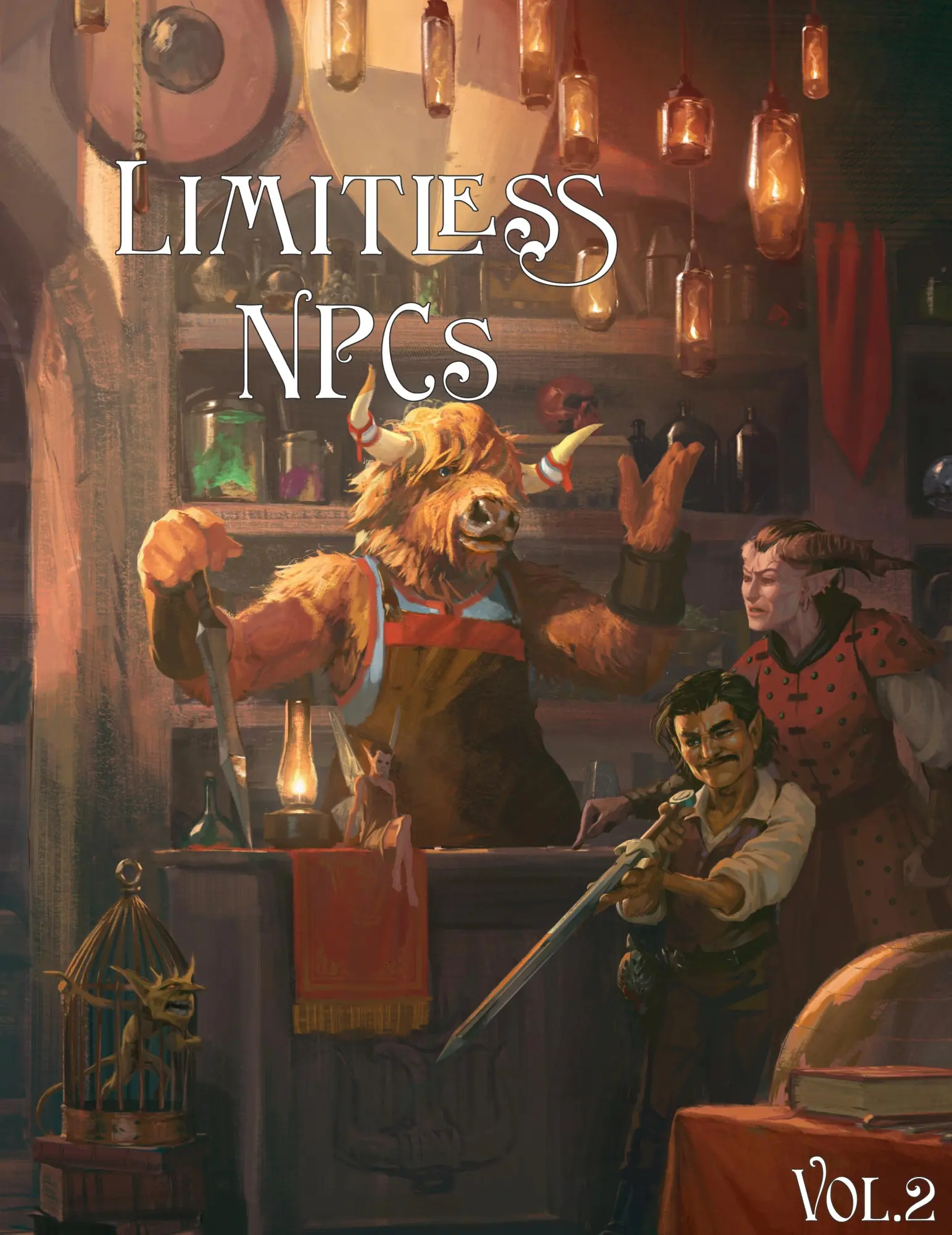 Cover: 9781948379274 | Limitless Non Player Characters vol. 2 | Andrew Hand (u. a.) | Buch