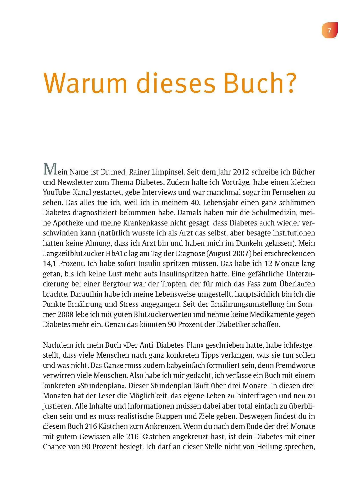 Bild: 9783432119274 | Der Anti-Diabetes-Plan - Das Praxisbuch | Rainer Limpinsel | Buch