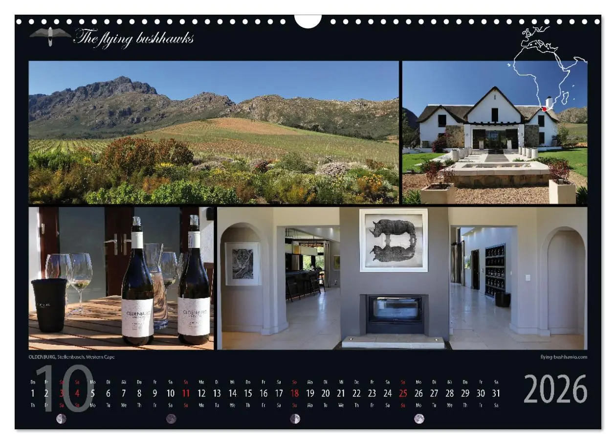 Bild: 9783457279274 | Wein &amp; Architektur 2026 (Wandkalender 2026 DIN A3 quer), CALVENDO...
