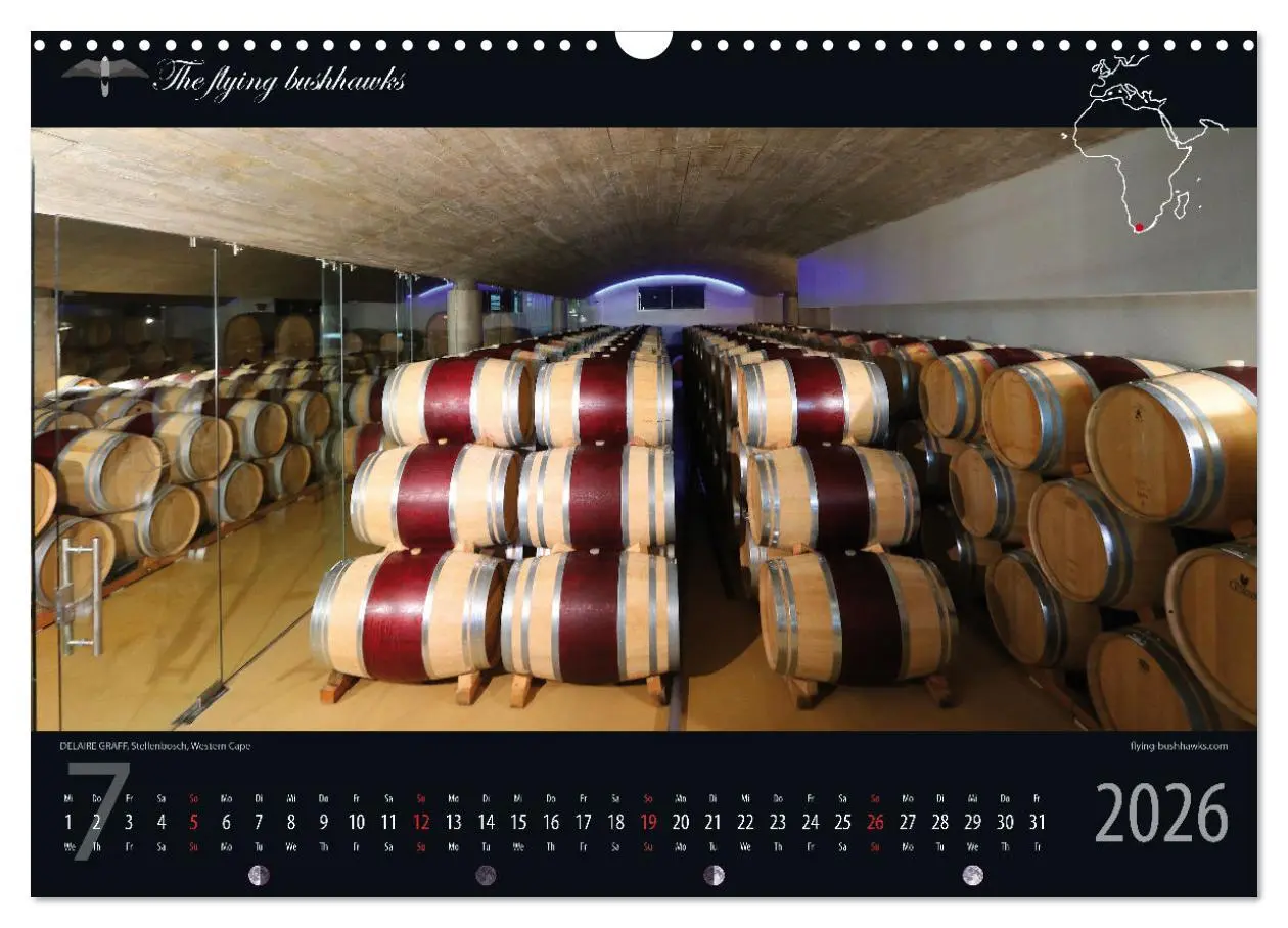 Bild: 9783457279274 | Wein &amp; Architektur 2026 (Wandkalender 2026 DIN A3 quer), CALVENDO...
