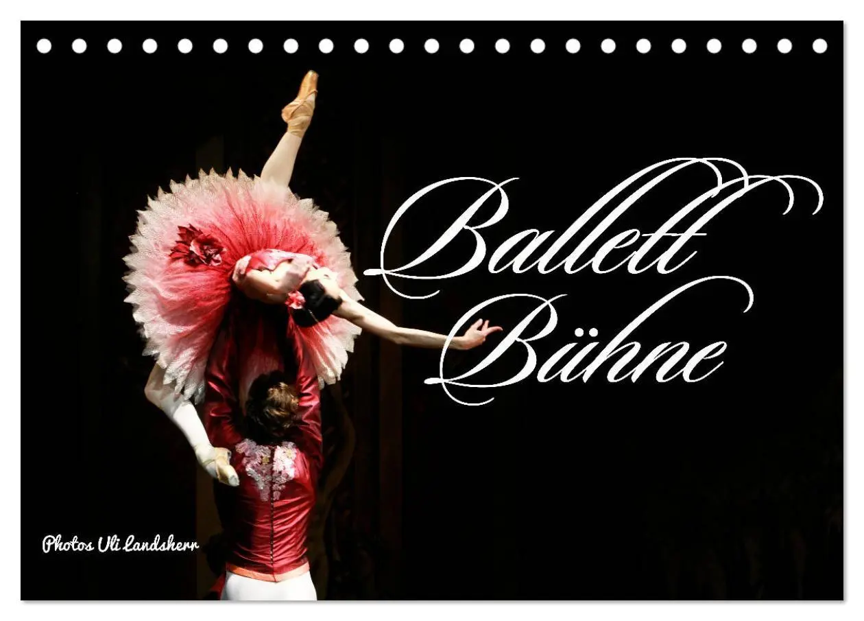 Cover: 9783457659274 | Ballett Bühne (Tischkalender 2026 DIN A5 quer), CALVENDO...