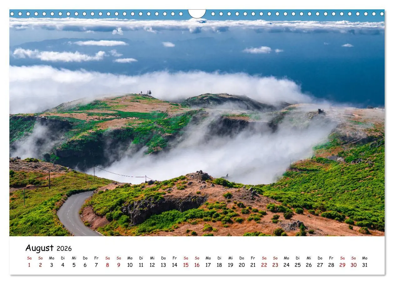 Bild: 9783457729274 | Madeira Magie (Wandkalender 2026 DIN A3 quer), CALVENDO Monatskalender