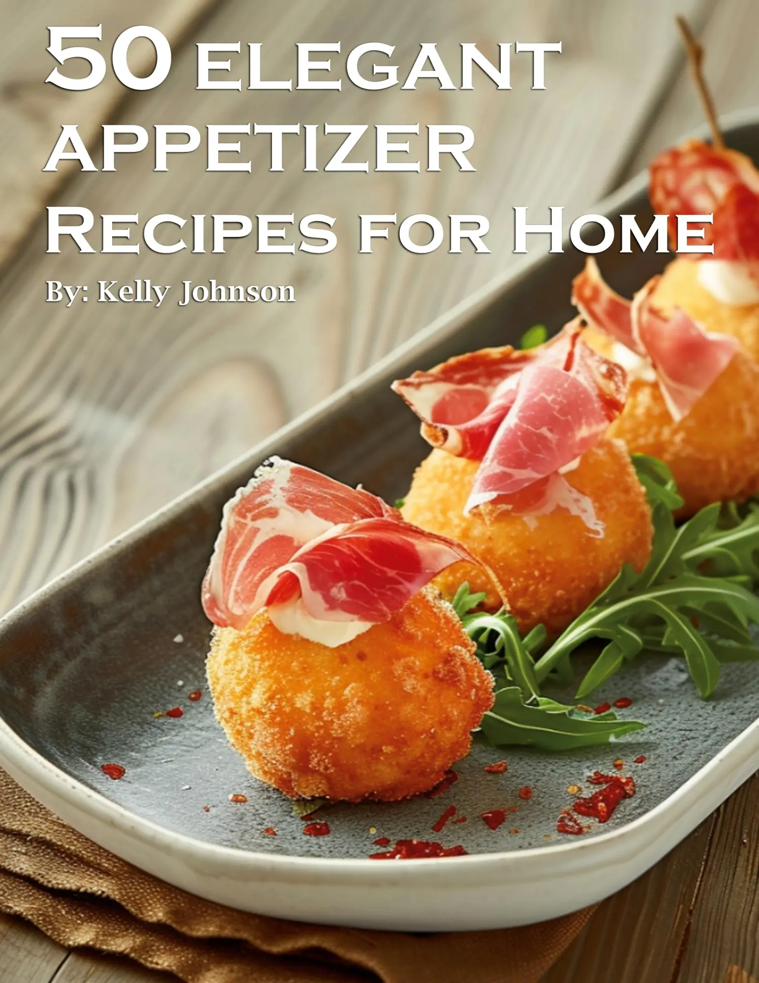 Cover: 9798869229274 | 50 Elegant Appetizers Recipes for Home | Kelly Johnson | Taschenbuch