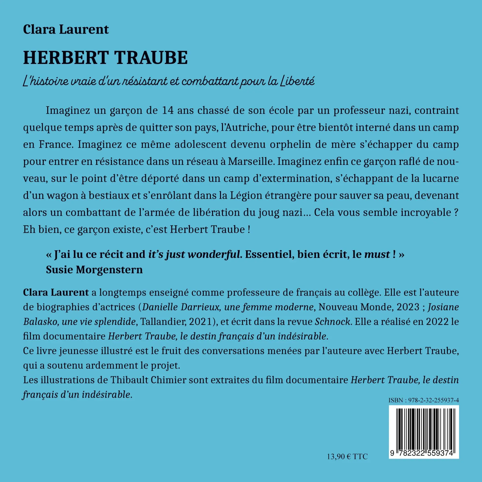 Rückseite: 9782322559374 | Herbert Traube | Clara Laurent | Taschenbuch | Französisch | 2025