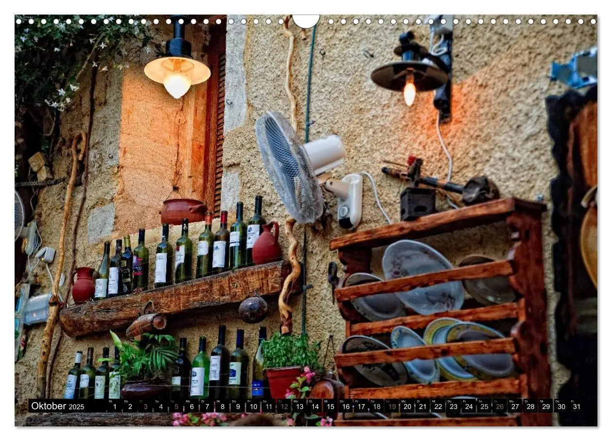 Bild: 9783435629374 | Mediterrane Ansichten 2025 (Wandkalender 2025 DIN A3 quer),...