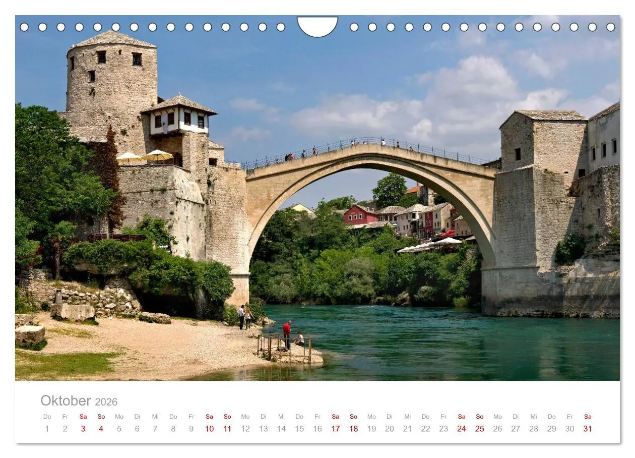 Bild: 9783457889374 | Kreuz und quer durch Bosnien-Herzegowina (Wandkalender 2026 DIN A4...