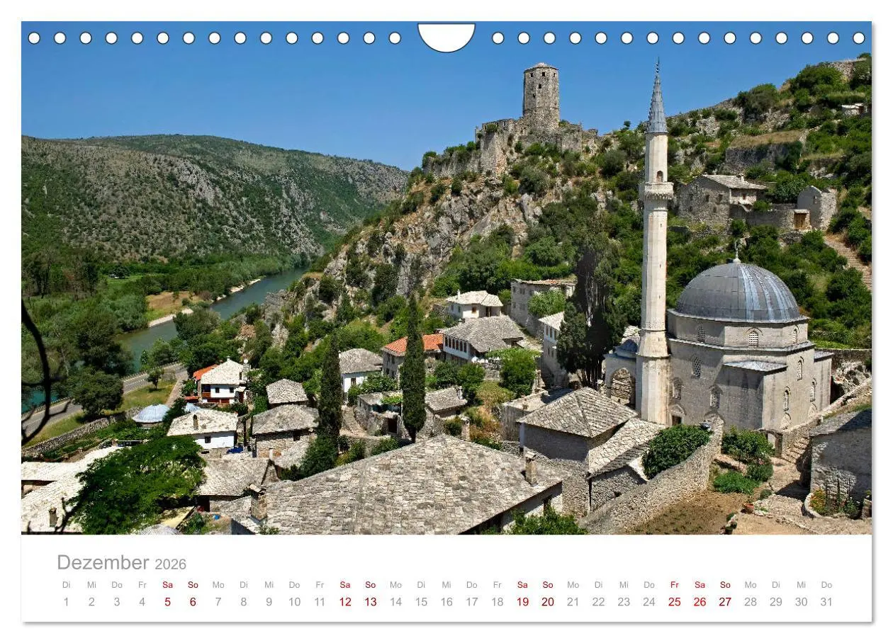 Bild: 9783457889374 | Kreuz und quer durch Bosnien-Herzegowina (Wandkalender 2026 DIN A4...