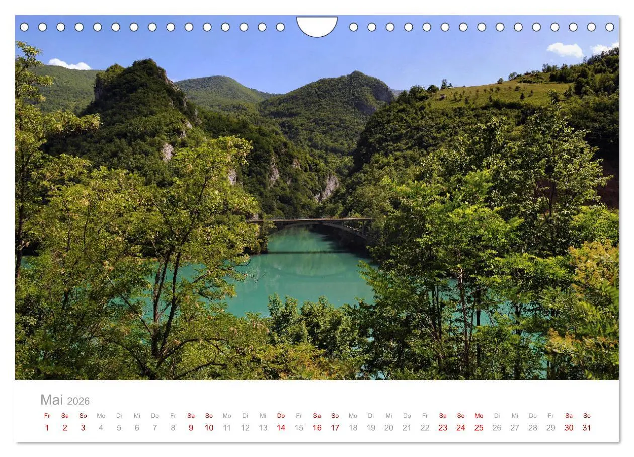 Bild: 9783457889374 | Kreuz und quer durch Bosnien-Herzegowina (Wandkalender 2026 DIN A4...