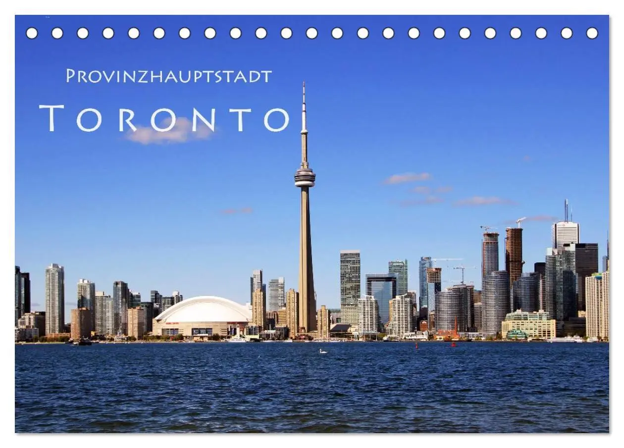 Cover: 9783457959374 | Provinzhauptstadt Toronto (Tischkalender 2026 DIN A5 quer),...