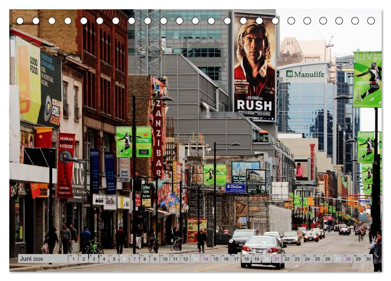 Bild: 9783457959374 | Provinzhauptstadt Toronto (Tischkalender 2026 DIN A5 quer),...