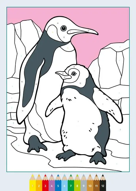 Bild: 9783473489374 | CreArt Malen nach Zahlen ab 5: Tierkinder | Simone Pahl | Taschenbuch