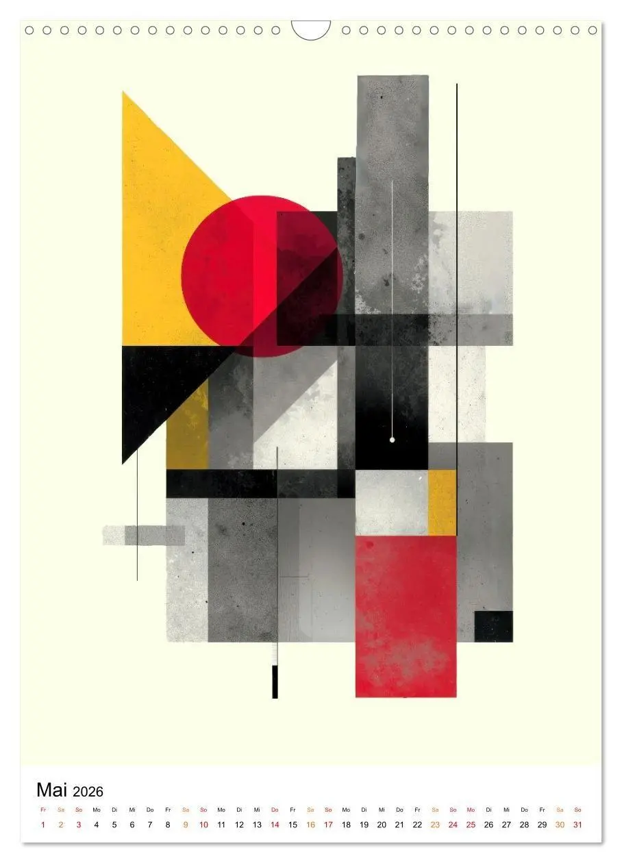 Bild: 9783516739374 | Bauhaus Re:Vision (Wandkalender 2026 DIN A3 hoch), CALVENDO...