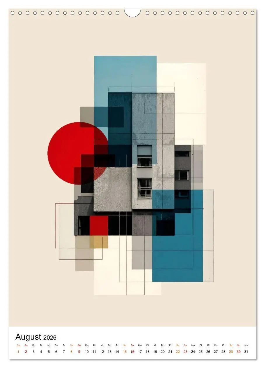 Bild: 9783516739374 | Bauhaus Re:Vision (Wandkalender 2026 DIN A3 hoch), CALVENDO...