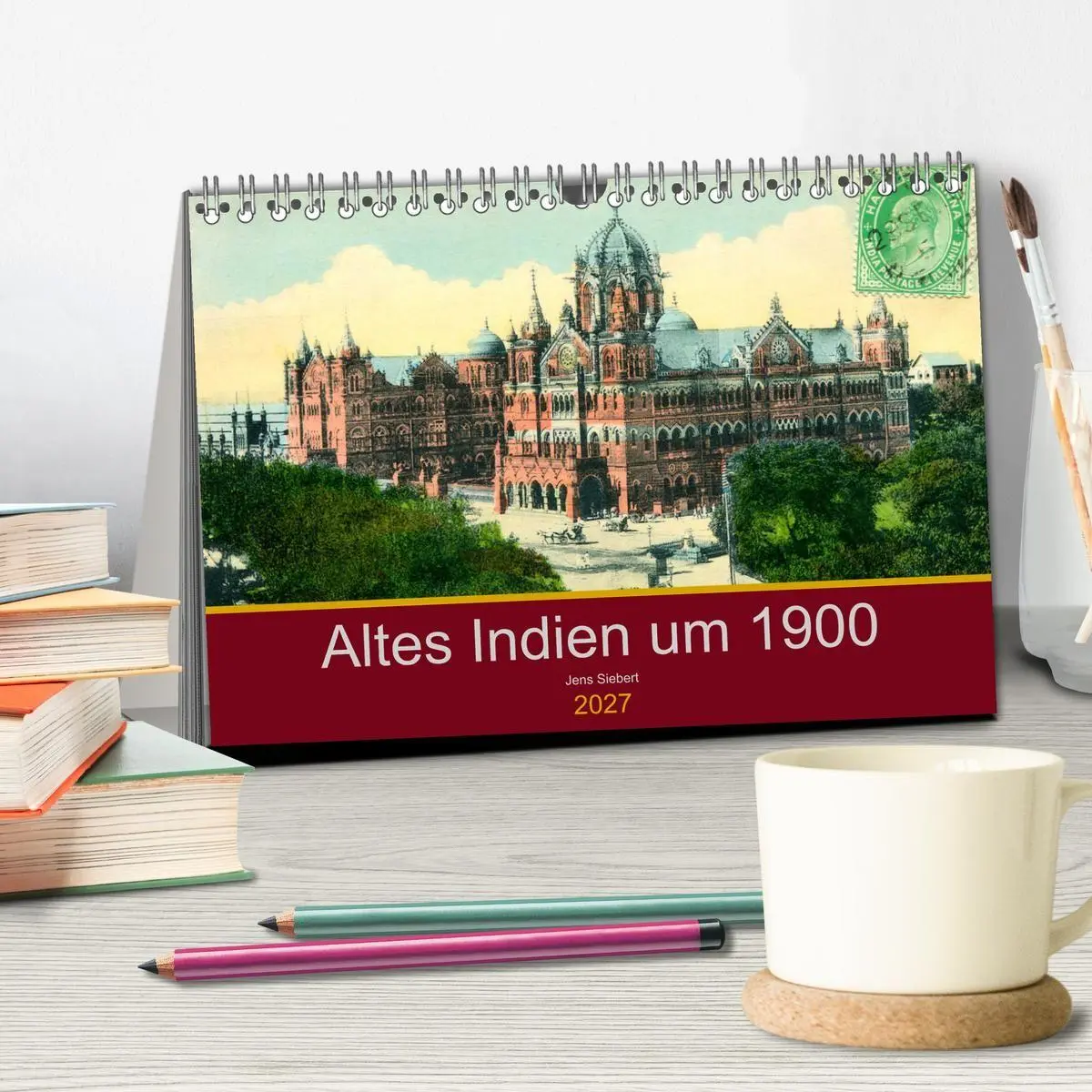 Bild: 9783569689374 | Altes Indien um 1900 (Tischkalender 2027 DIN A5 quer), CALVENDO...