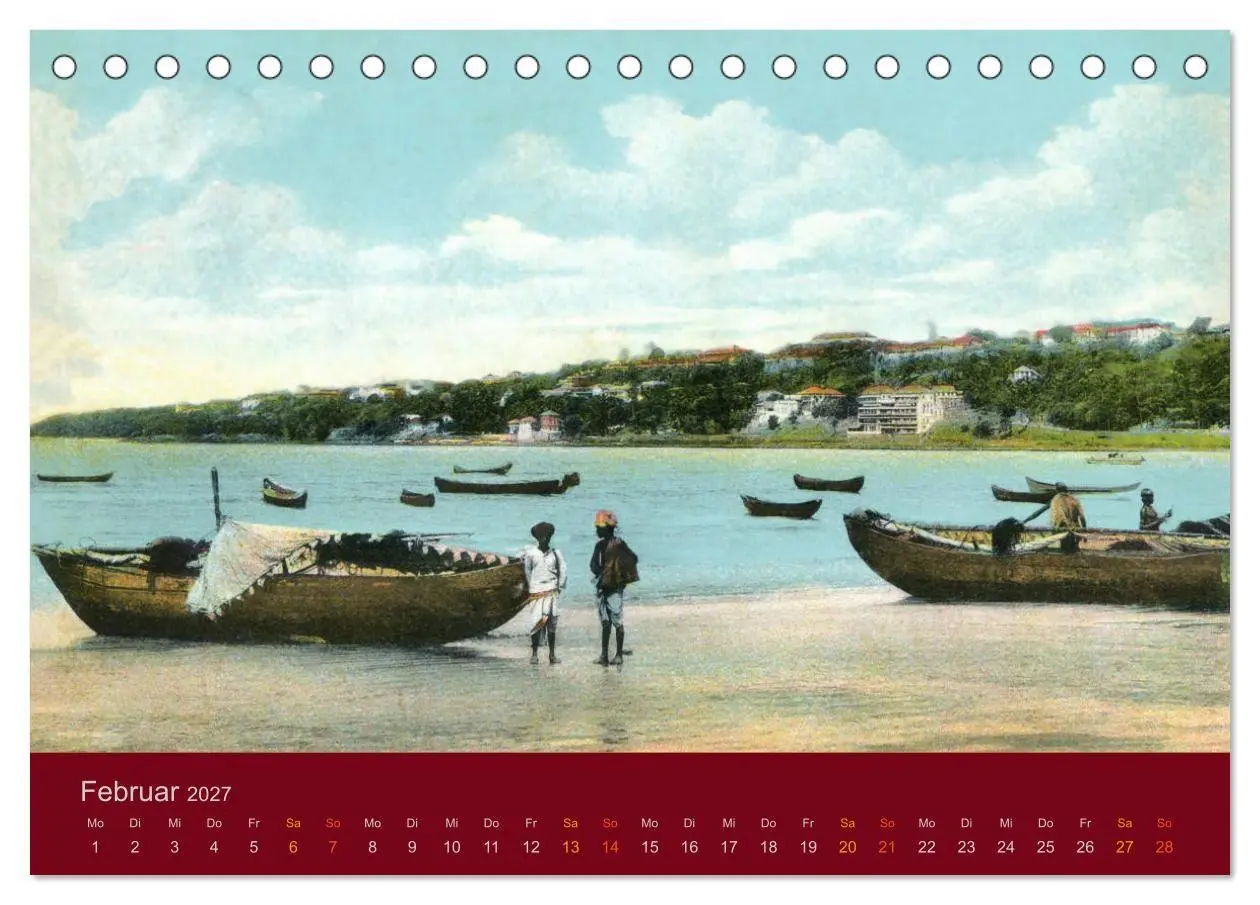 Bild: 9783569689374 | Altes Indien um 1900 (Tischkalender 2027 DIN A5 quer), CALVENDO...
