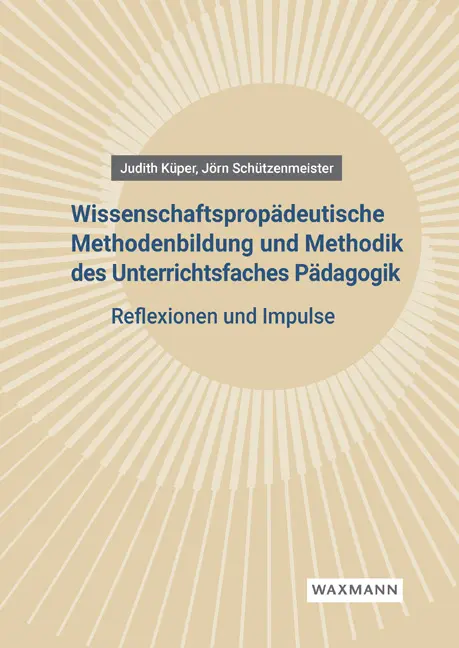 Cover: 9783830949374 | Wissenschaftspropädeutische Methodenbildung und Methodik des...