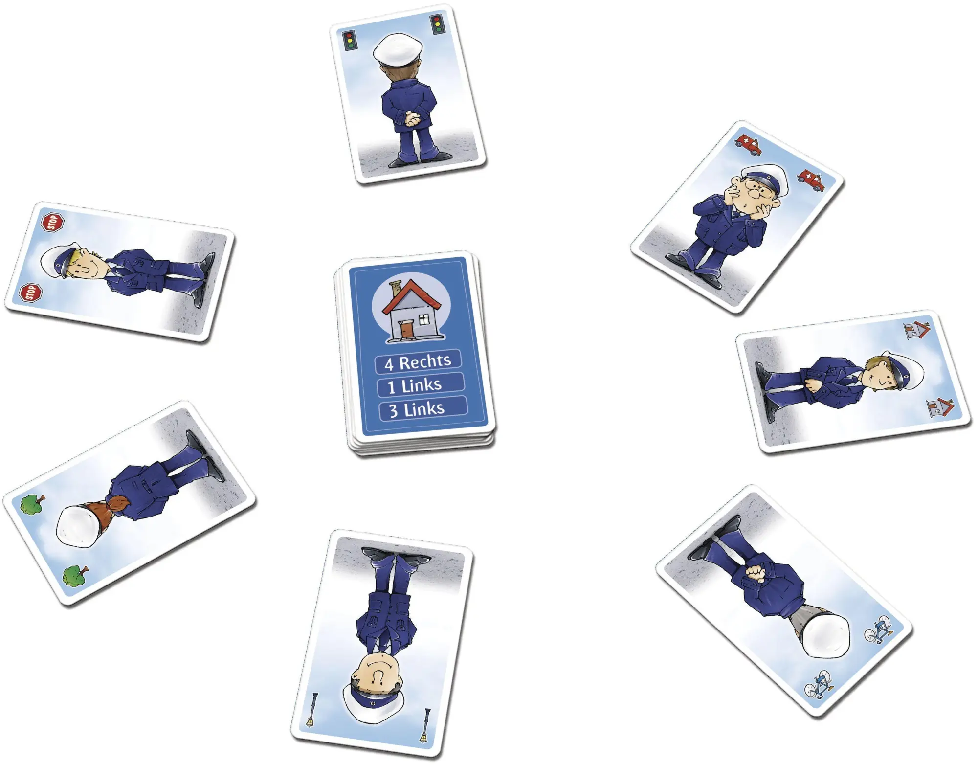 Bild: 4007396039474 | Rinks und Lechts. Kartenspiel | Reinhard Staupe | Spiel | 3947 | 2008