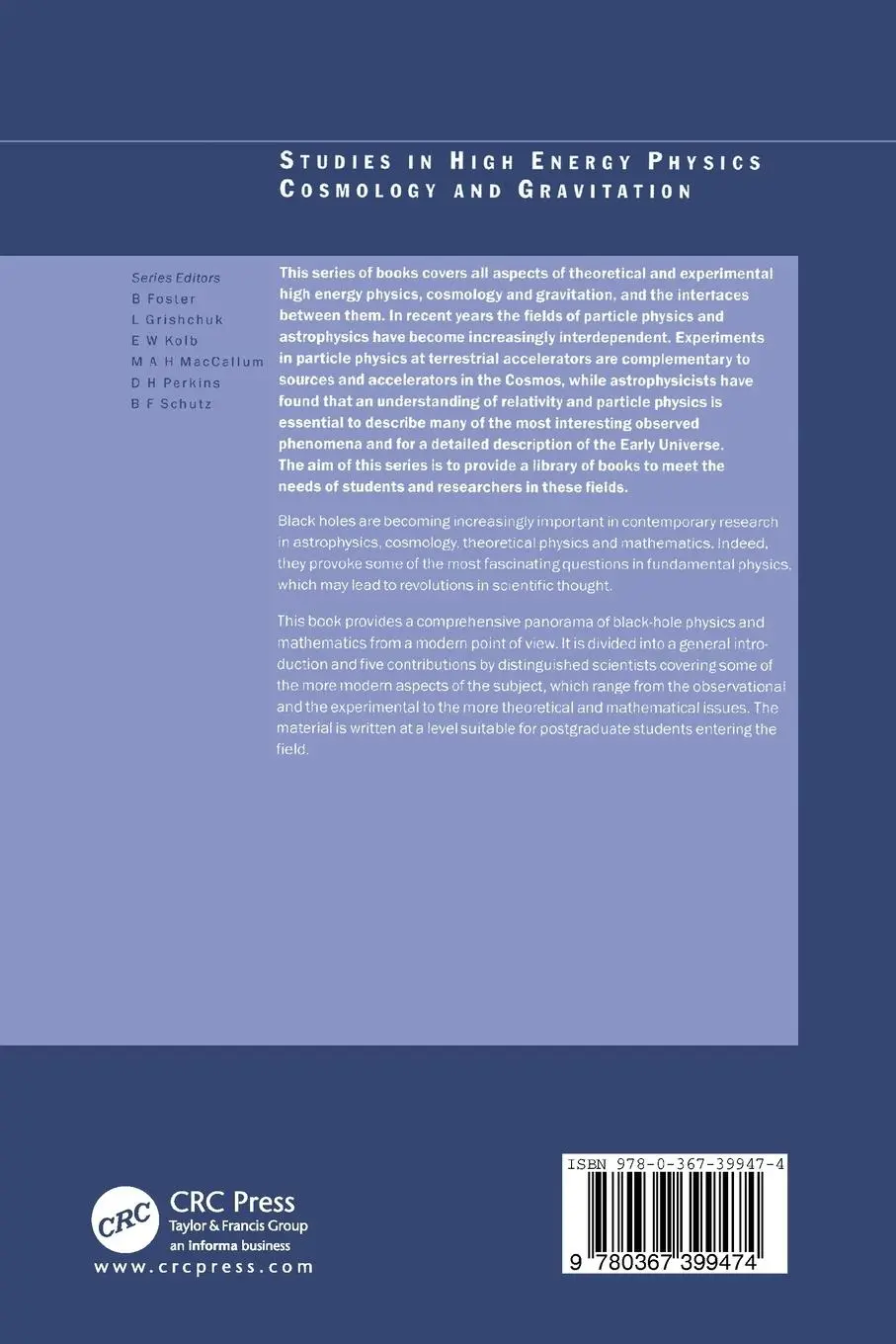 Rückseite: 9780367399474 | Classical and Quantum Black Holes | P. Fre (u. a.) | Taschenbuch