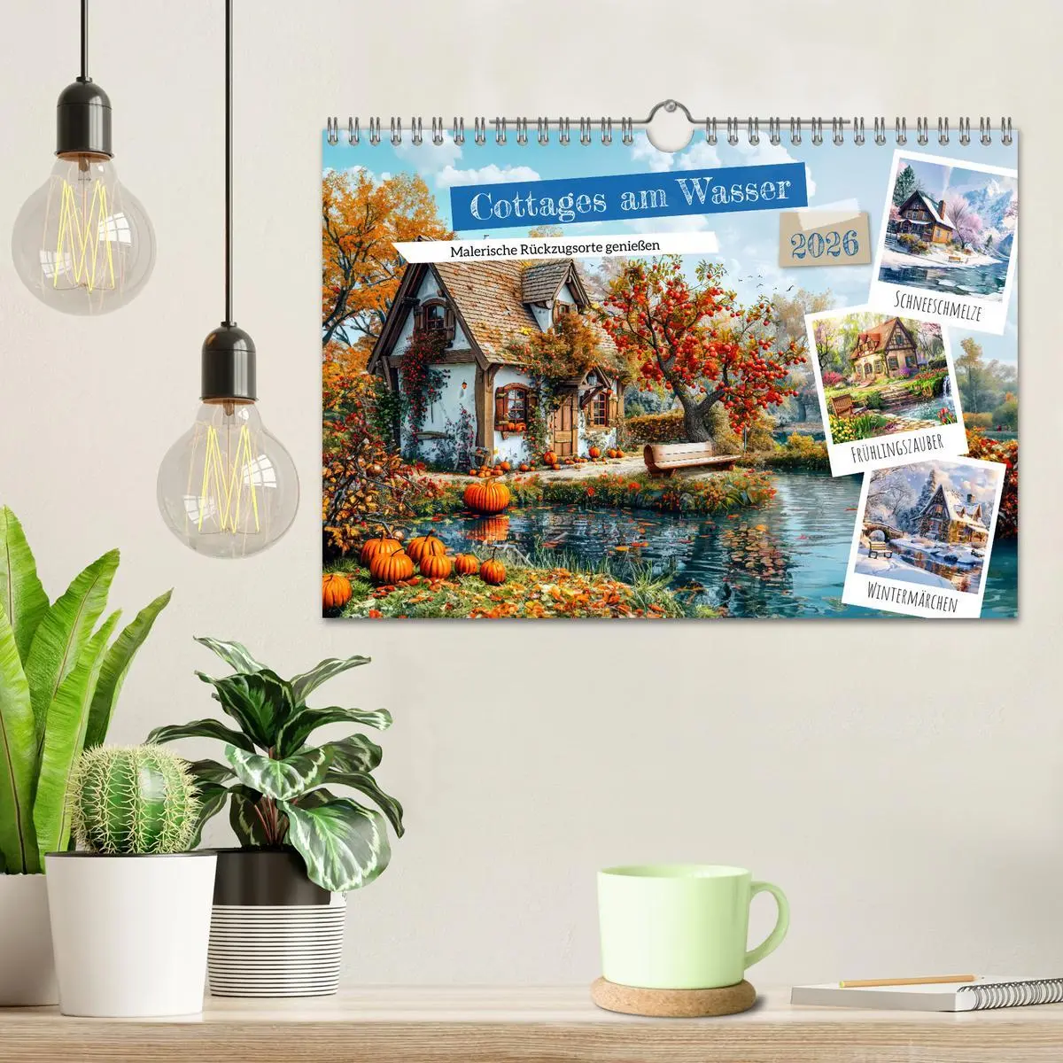 Bild: 9783457329474 | Cottages am Wasser - Malerische Rückzugsorte genießen (Wandkalender...