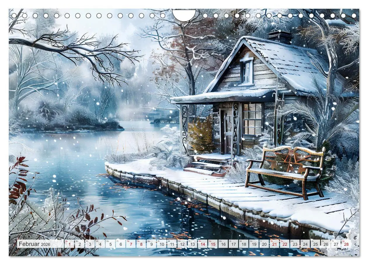 Bild: 9783457329474 | Cottages am Wasser - Malerische Rückzugsorte genießen (Wandkalender...