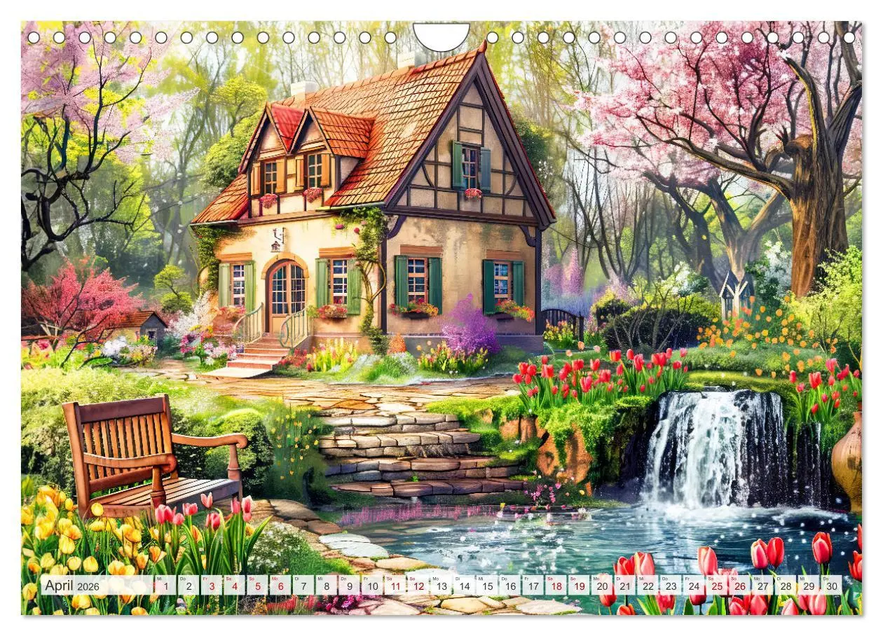 Bild: 9783457329474 | Cottages am Wasser - Malerische Rückzugsorte genießen (Wandkalender...