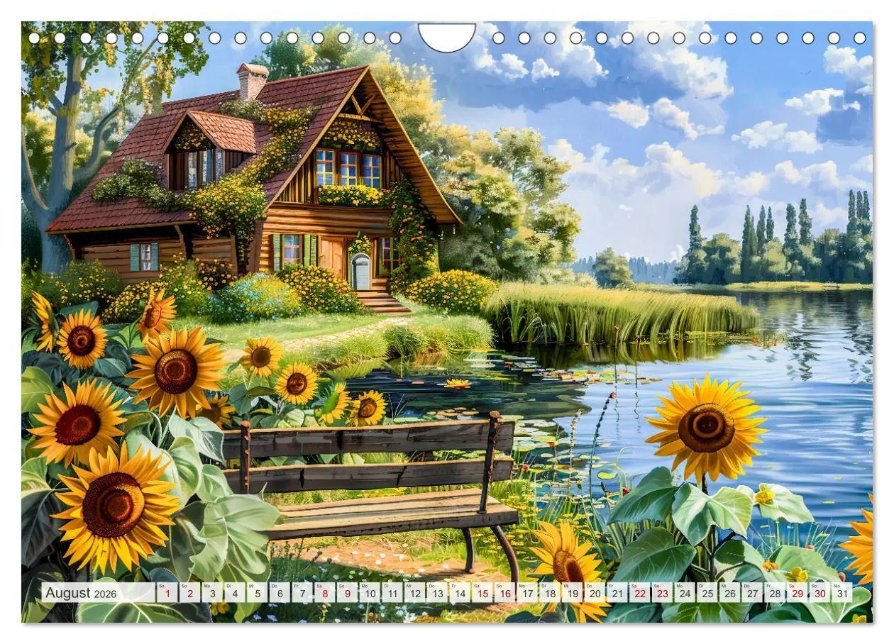 Bild: 9783457329474 | Cottages am Wasser - Malerische Rückzugsorte genießen (Wandkalender...