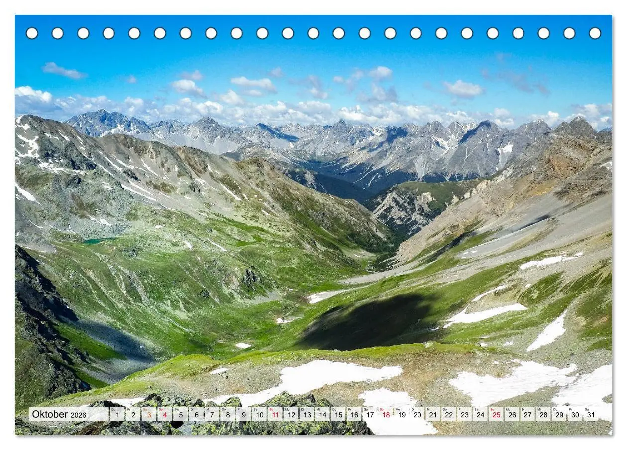 Bild: 9783457709474 | ALPEN BLICK (Tischkalender 2026 DIN A5 quer), CALVENDO Monatskalender