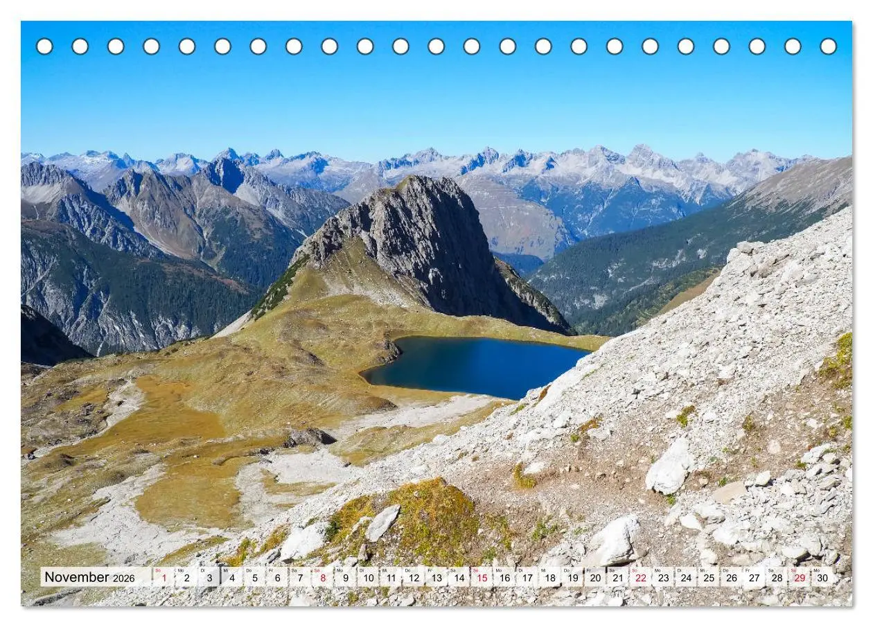 Bild: 9783457709474 | ALPEN BLICK (Tischkalender 2026 DIN A5 quer), CALVENDO Monatskalender
