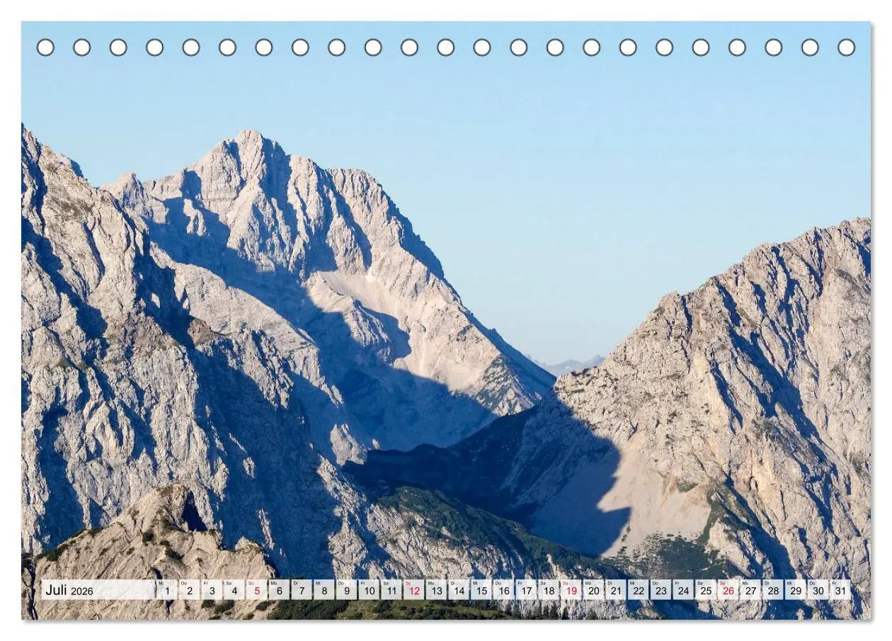 Bild: 9783457709474 | ALPEN BLICK (Tischkalender 2026 DIN A5 quer), CALVENDO Monatskalender