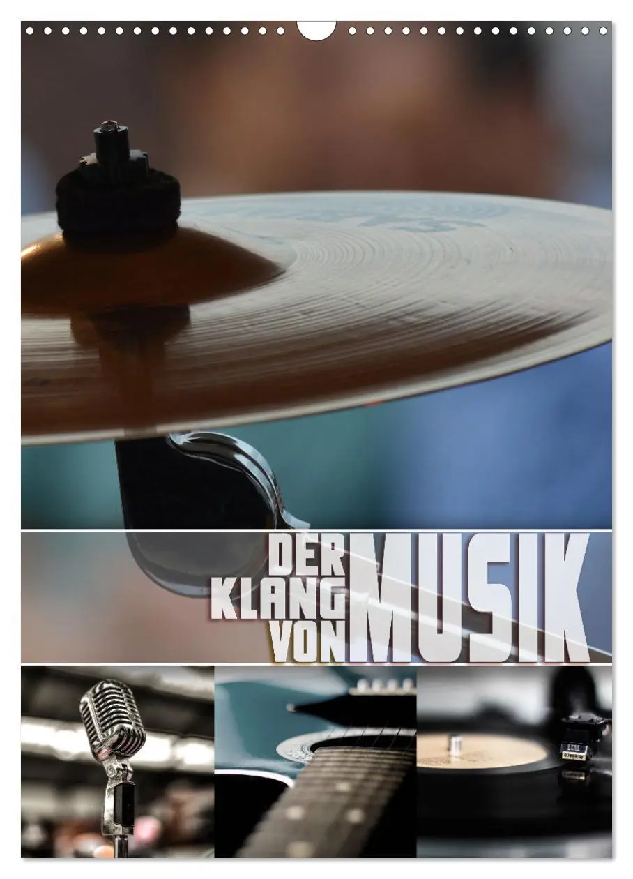 Cover: 9783516349474 | Der Klang von Musik (Wandkalender 2026 DIN A3 hoch), CALVENDO...