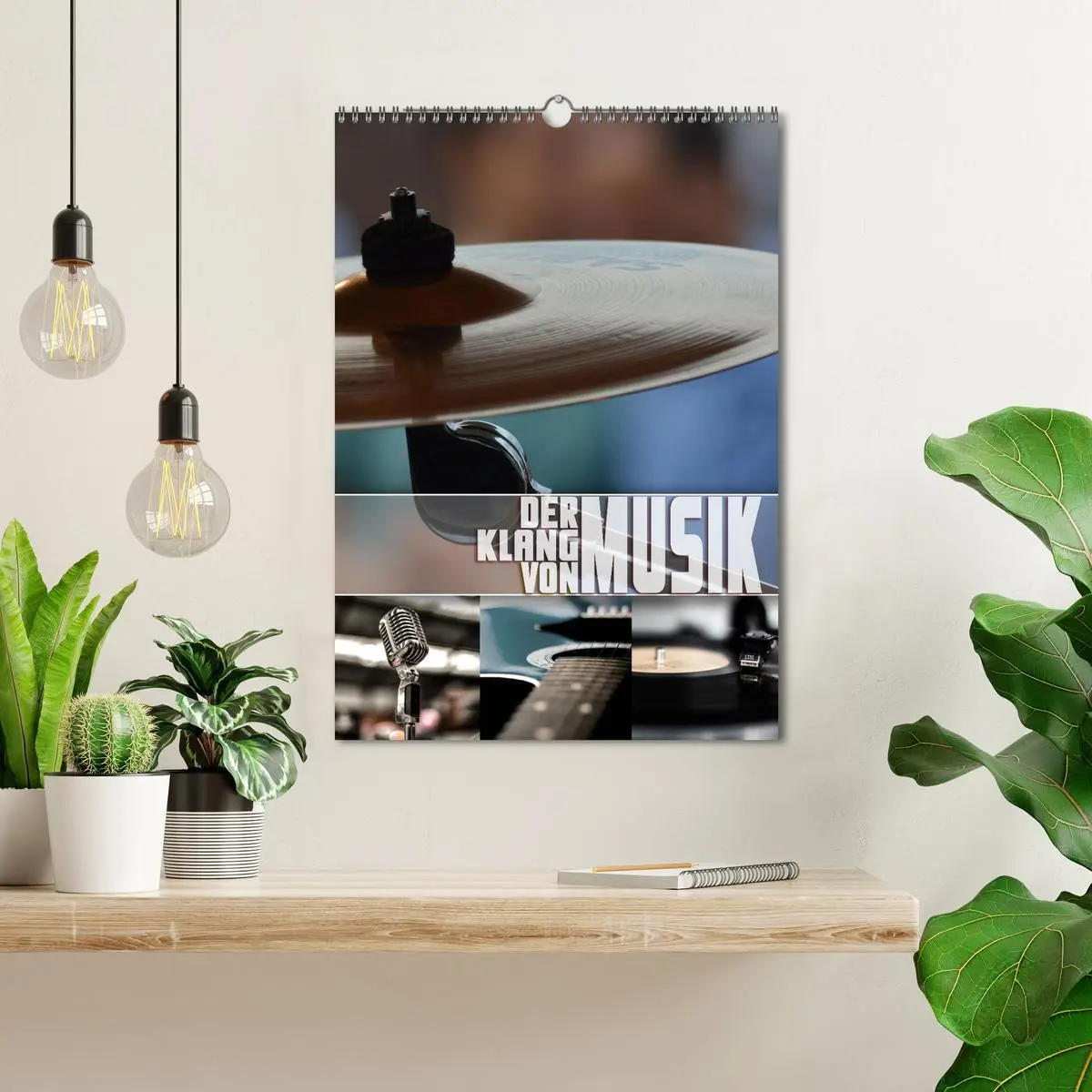 Bild: 9783516349474 | Der Klang von Musik (Wandkalender 2026 DIN A3 hoch), CALVENDO...