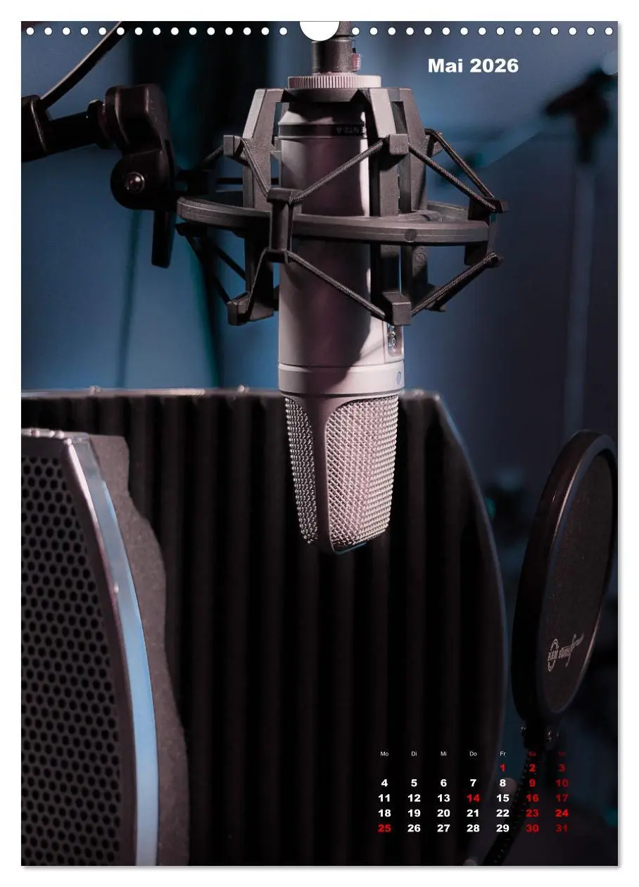 Bild: 9783516349474 | Der Klang von Musik (Wandkalender 2026 DIN A3 hoch), CALVENDO...