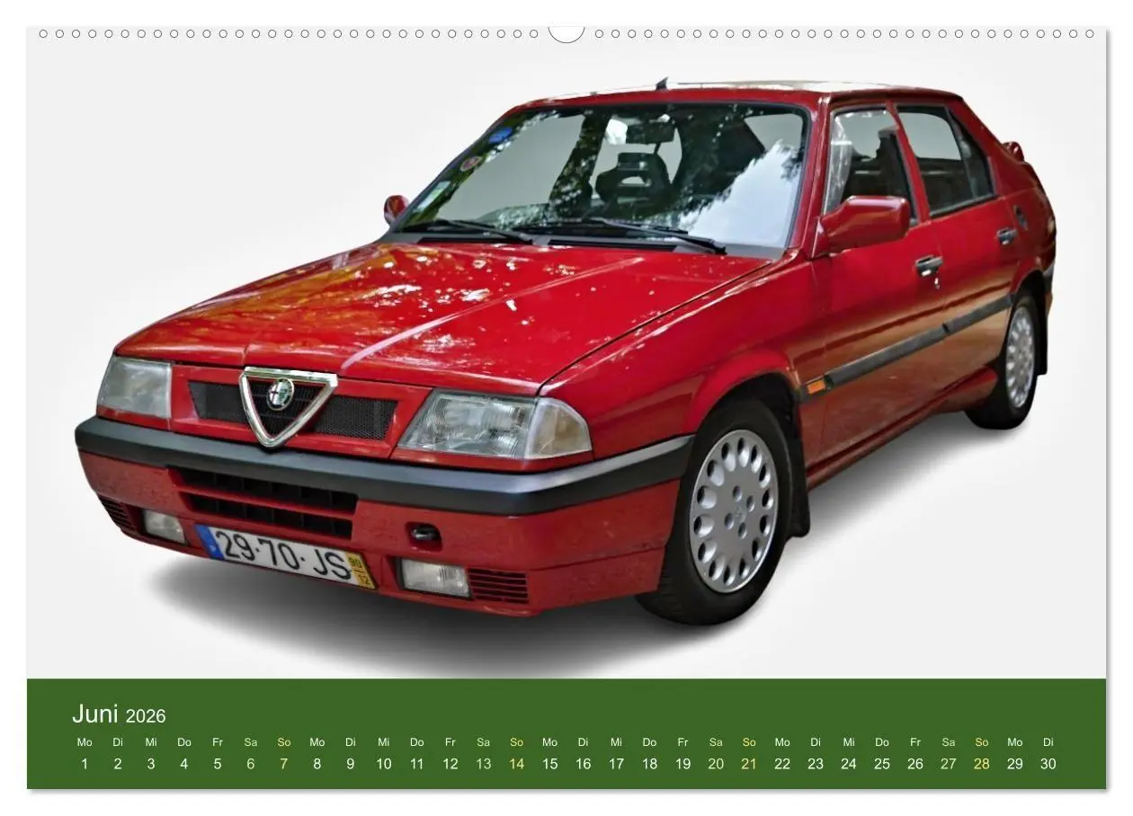 Bild: 9783516729474 | Italienische Klassiker (Wandkalender 2026 DIN A2 quer), CALVENDO...