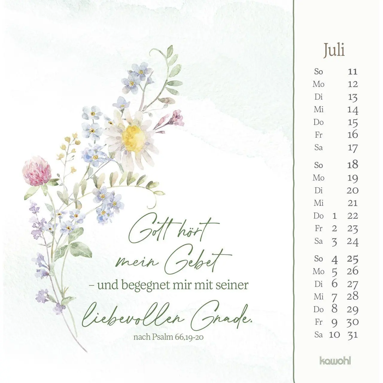 Bild: 9783754879474 | Vor dich bring ich, was mich bewegt 2027 | Kalender | 14 S. | Deutsch