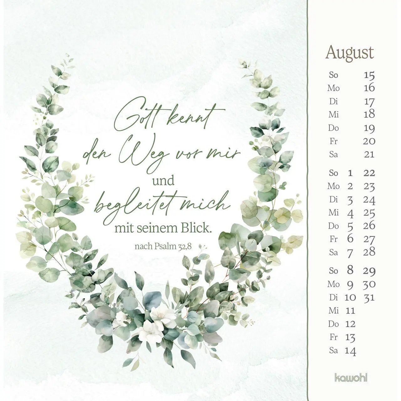 Bild: 9783754879474 | Vor dich bring ich, was mich bewegt 2027 | Kalender | 14 S. | Deutsch