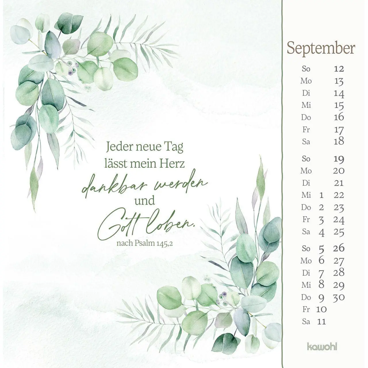 Bild: 9783754879474 | Vor dich bring ich, was mich bewegt 2027 | Kalender | 14 S. | Deutsch