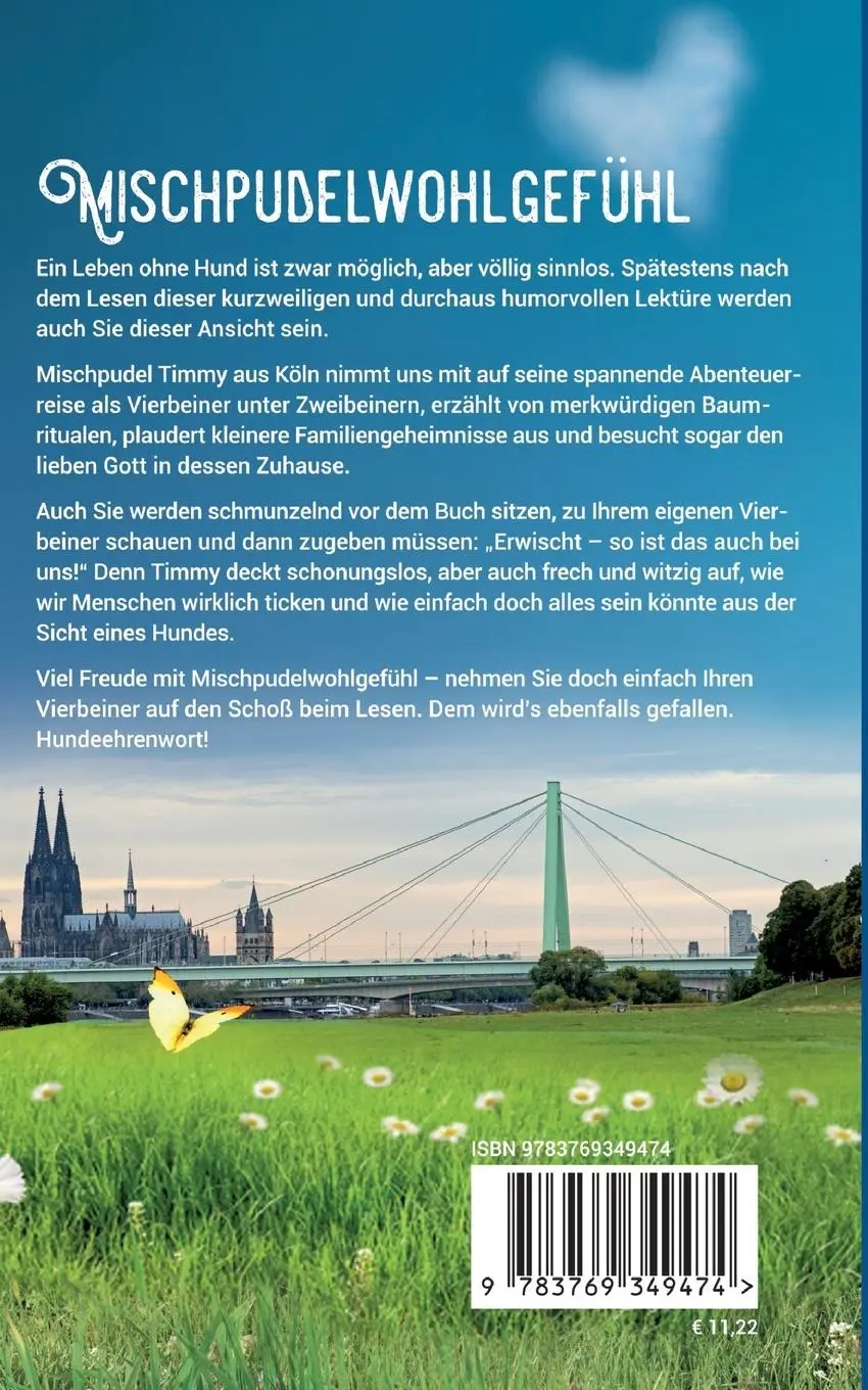 Rückseite: 9783769349474 | Mischpudelwohlgefühl | Kurzgeschichten aus einem Hundeleben | Draga
