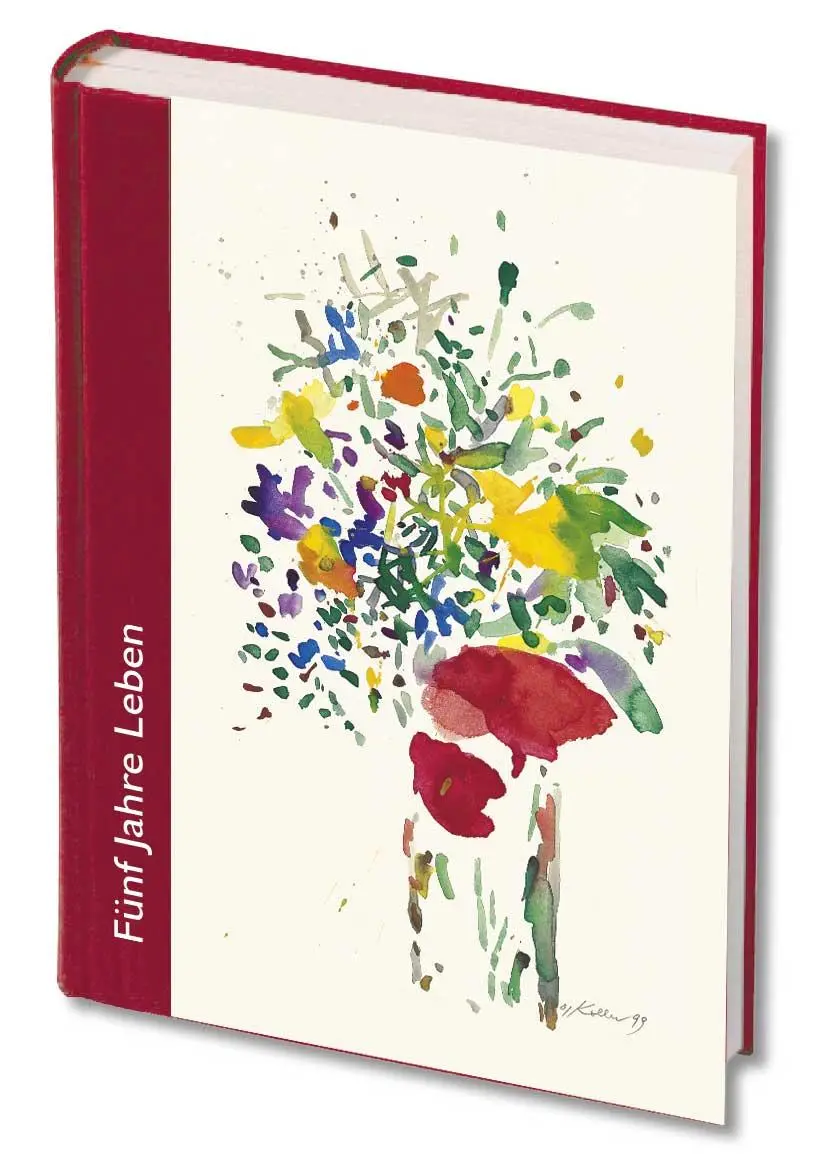 Cover: 9783945879474 | Fünf Jahre Leben - rot | Oskar Koller | Buch | WegBegleiter | 384 S.
