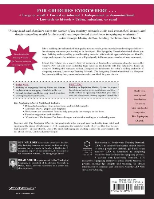 Rückseite: 9780310239574 | The Equipping Church Guidebook | Your Comprehensive Resource | Buch